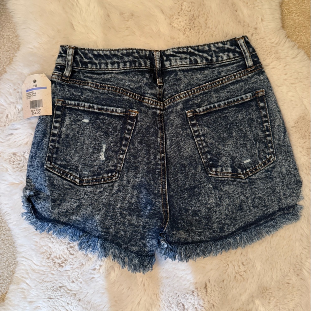 Serene Wash Denim Jean Shorts